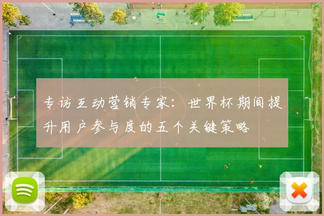 专访互动营销专家:世界杯期间提升用户参与度的五个关键策略