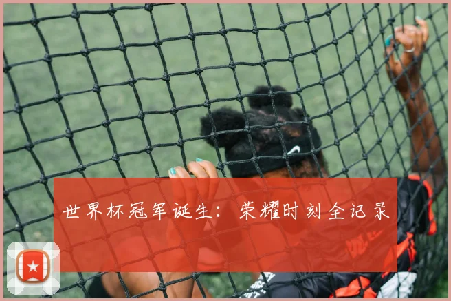 世界杯冠军诞生：荣耀时刻全记录